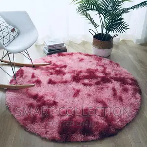1M Diameter Fluffy Carpet