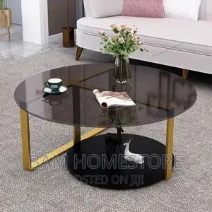 Glass and Wooden Table