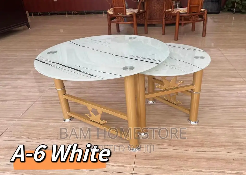 Marble Glass Table 2 in 1