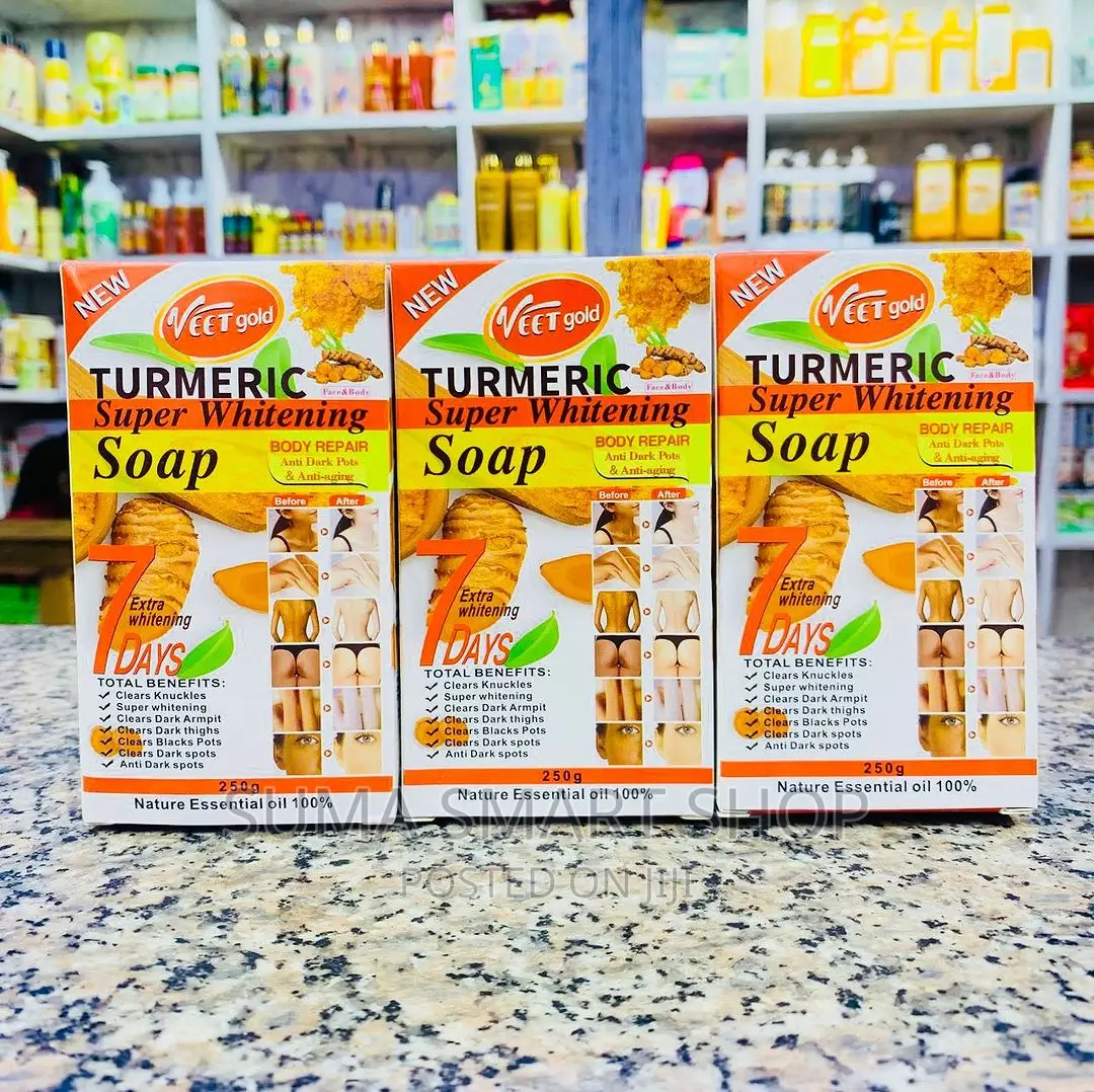 TURMERIC Super Whitening Soap .