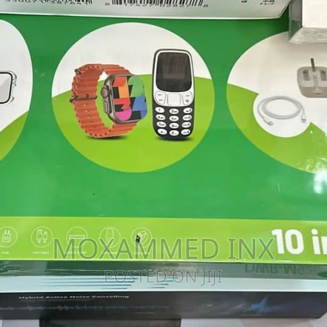 Dazi German 10 in 1 Smartwatch Combo