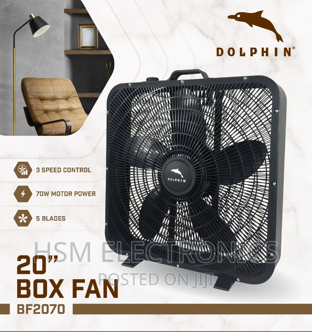 Dolphin BF2070 20" Box Fan