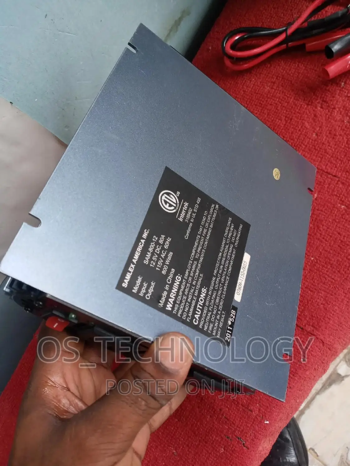 Original Inverter 800W 115V/127V 60hz 12V With Usb Port