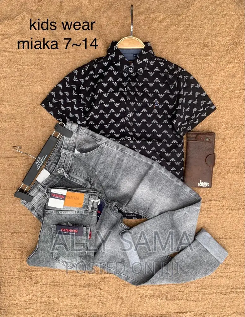 Kids Shirt Jeans Full God Quality for Boys