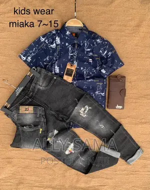 Kids Shirt Jeans Full God Quality for Boys