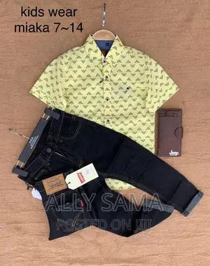 Kids Shirt Jeans Full Good Quality for Boys