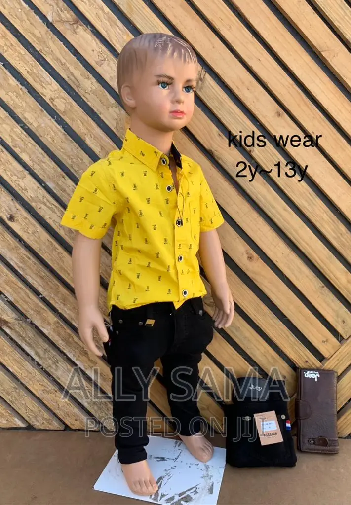 Kids Shirt Jeans Full Good Quality for Boys