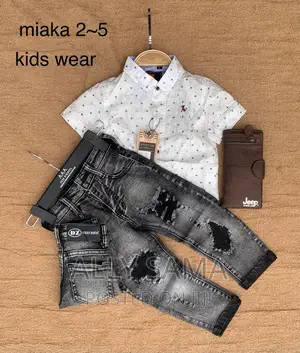 Kids Shirt Jeans Full Good Quality for Boys
