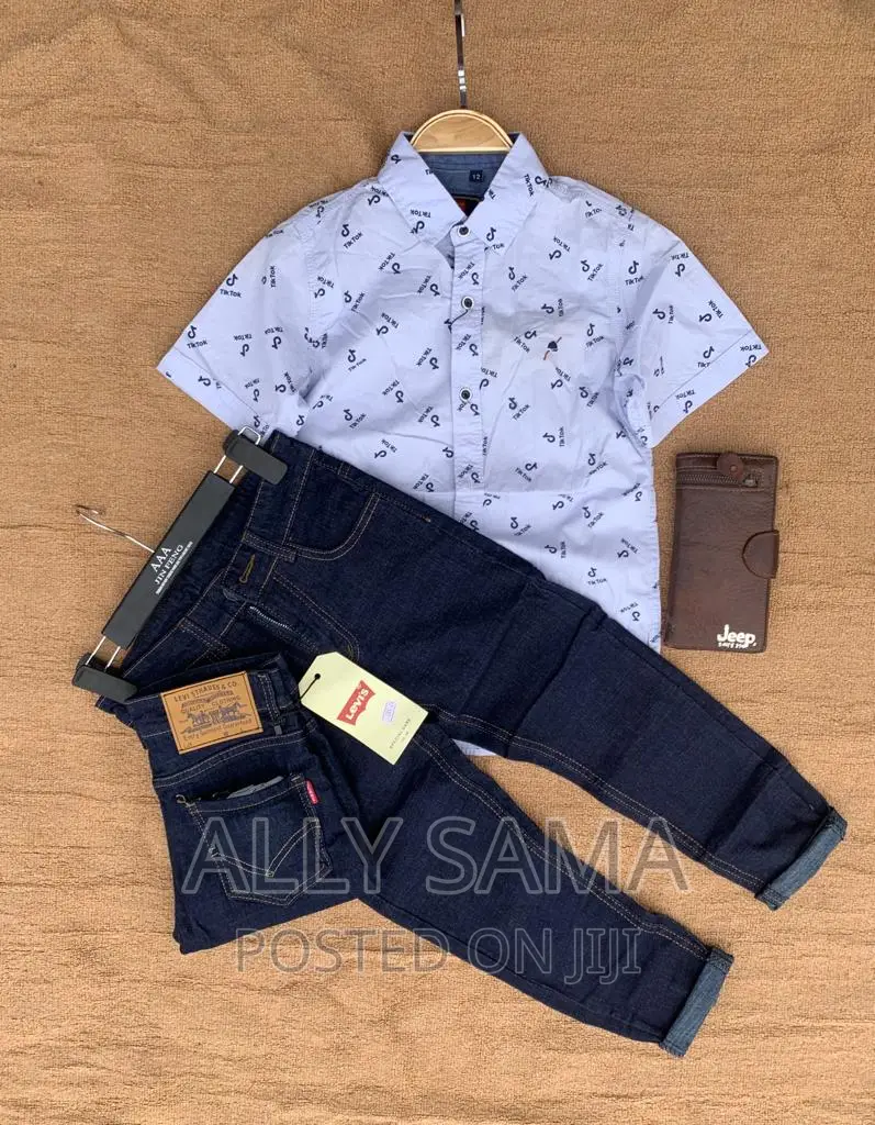 Kids Shirt Jeans Full Good Quality for Boys