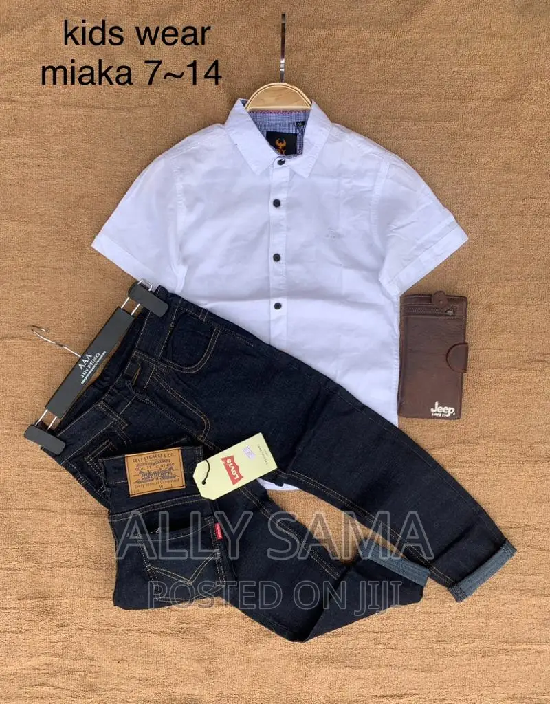 Kids Shirt Jeans Full Good Quality for Boys