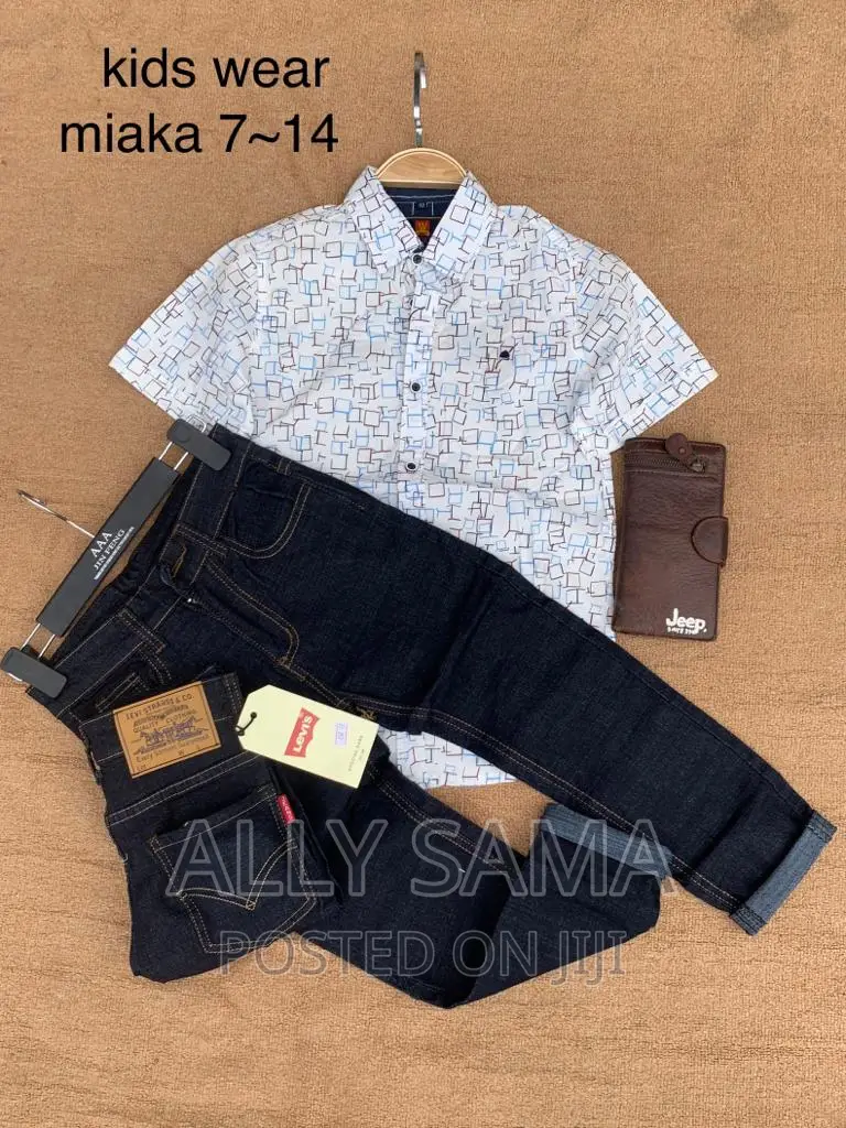 Kids Shirt Jeans Full Good Quality for Boys