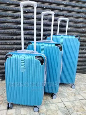 Blue 3 Bags Travelling Set