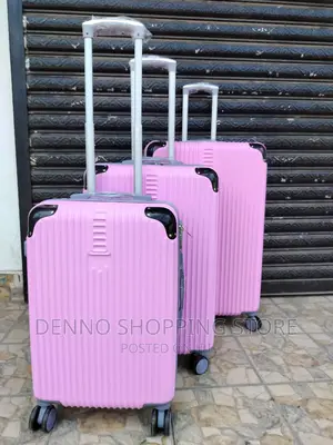 3pcs Set Pink Bags