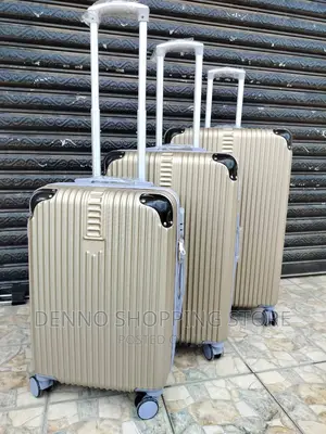Travelling Bags 3pcs Set Cream Color