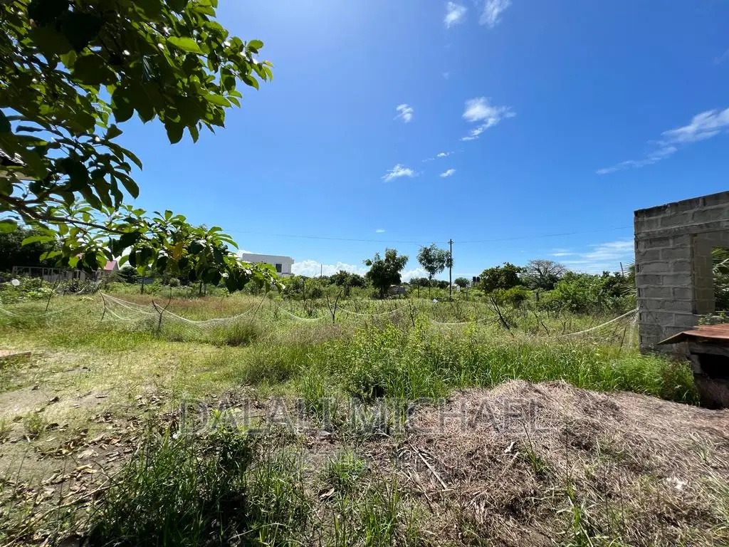 Corner Plot for Sale Mbweni .
