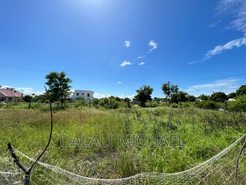 Corner Plot for Sale Mbweni .