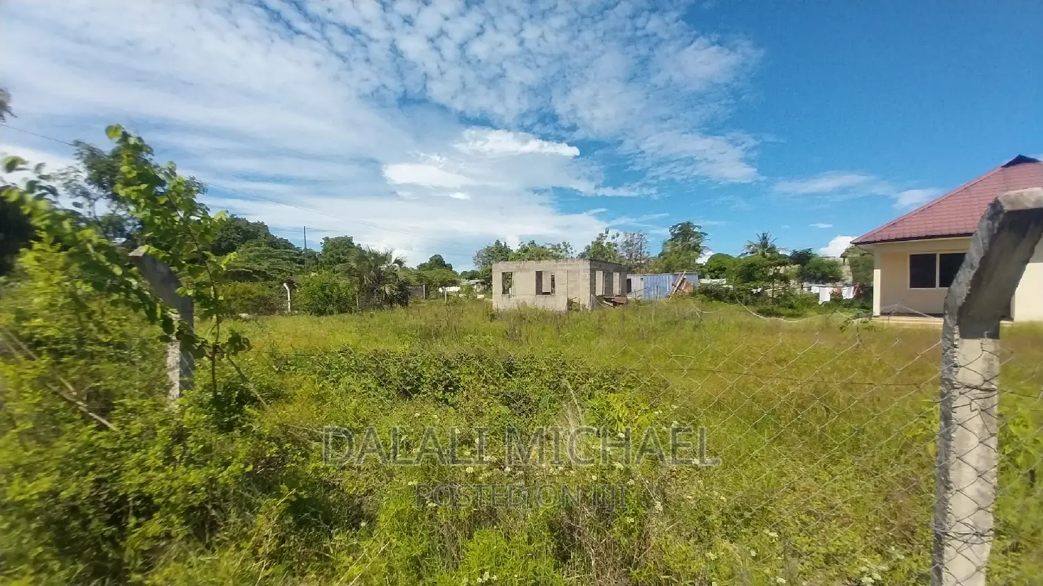 Corner Plot for Sale Mbweni .