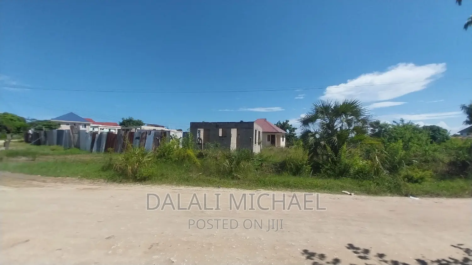 Corner Plot for Sale Mbweni .