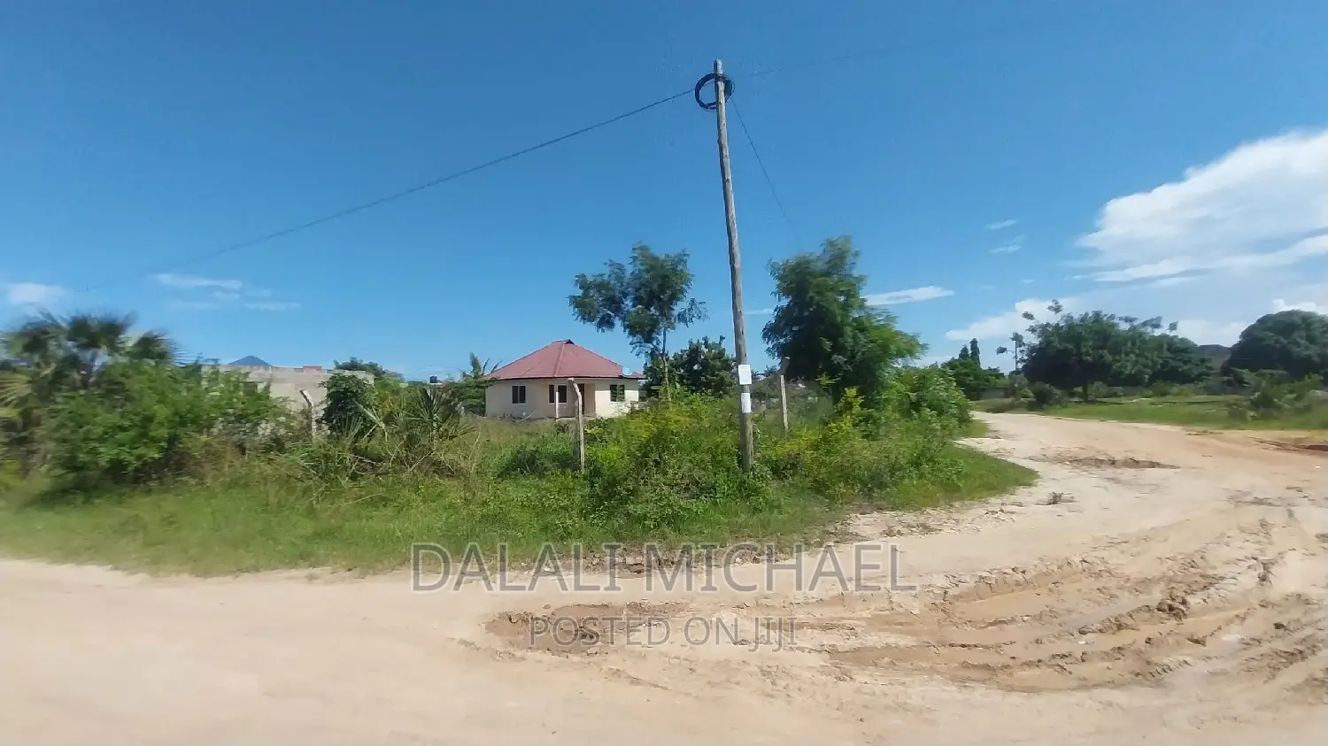 Corner Plot for Sale Mbweni .