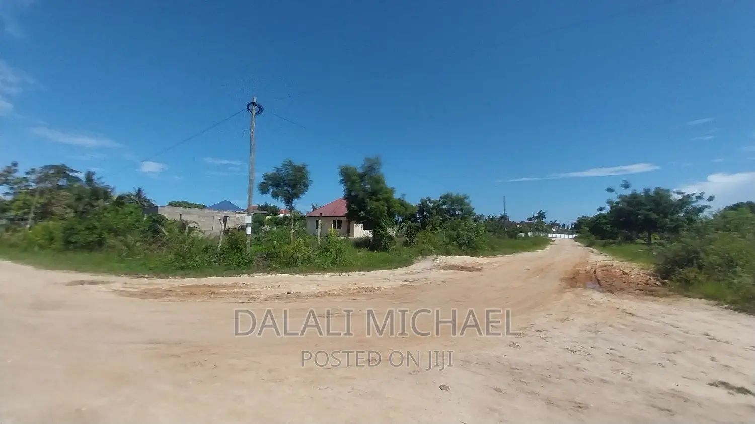 Corner Plot for Sale Mbweni .