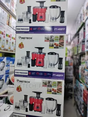 Pinetech Juice Extractor and Food Processor 6 in 1 Functions