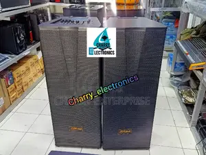 Soundsoft Powerful Speakers With Equalizer 2mic900w 15"