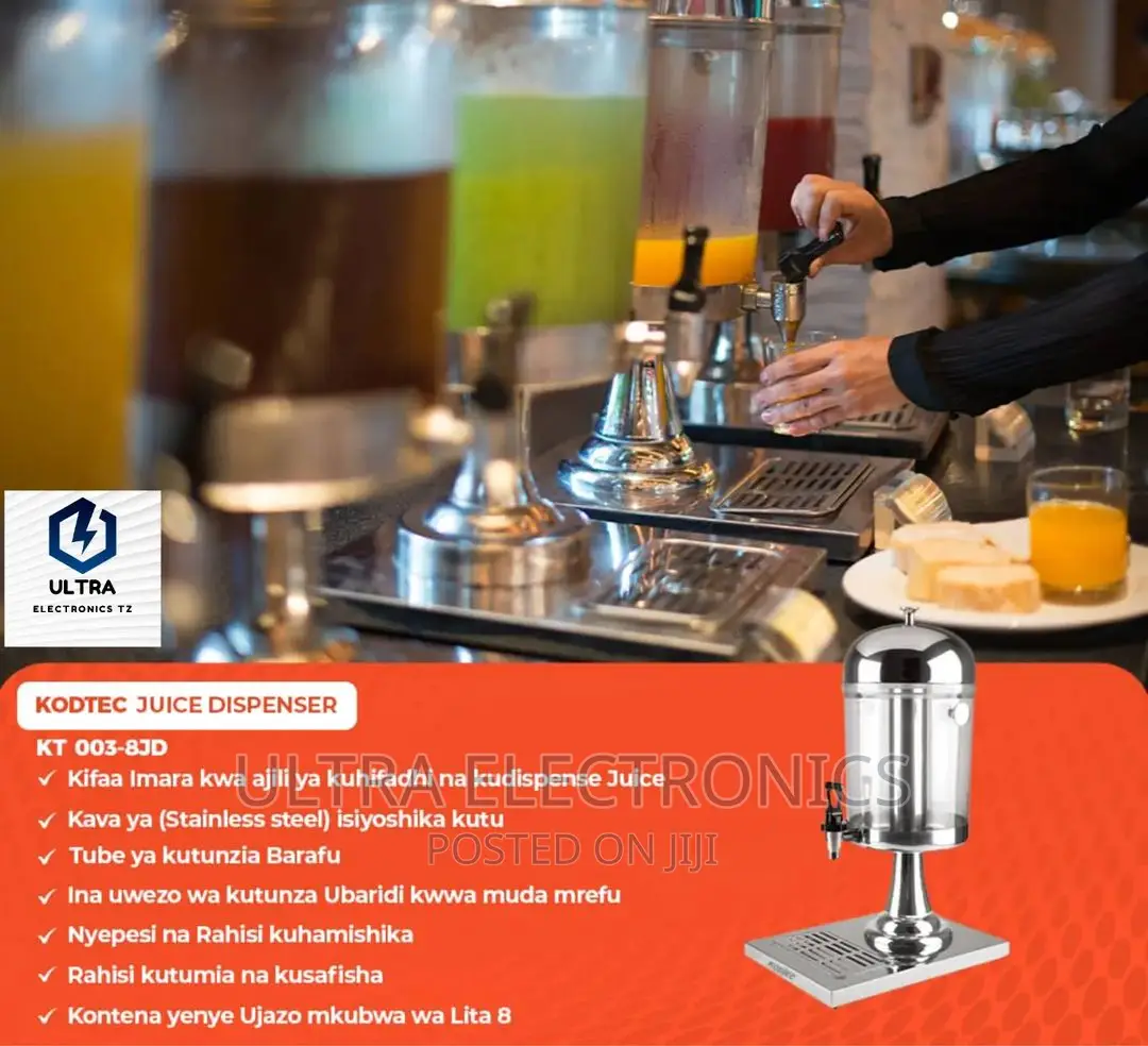 Kodtec Juice Dispenser Yenye Lita 8 Original