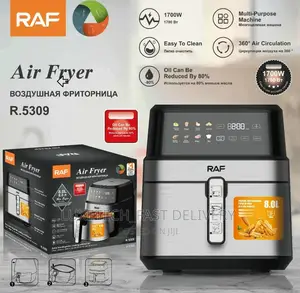 RAF Digital Touch Multifunctional Air Fryer 8 LITRES