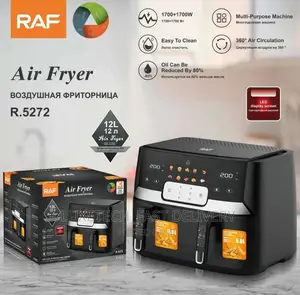 Raf Air Fryer 12 Litres Digital(6l + 6l)