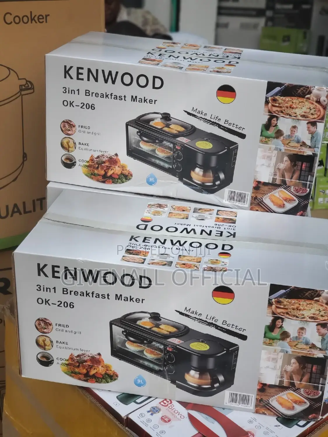 Ofa Ofa = Kenwood Breakfast Maker, Original, Genuine