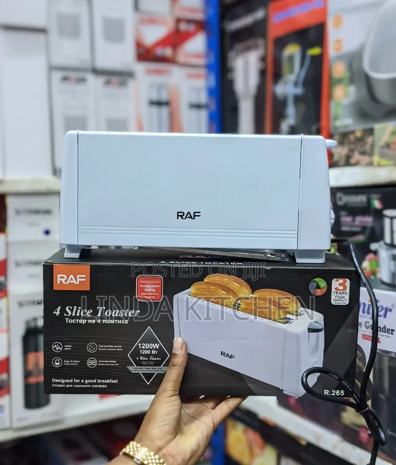 Raf Toaster 4slice