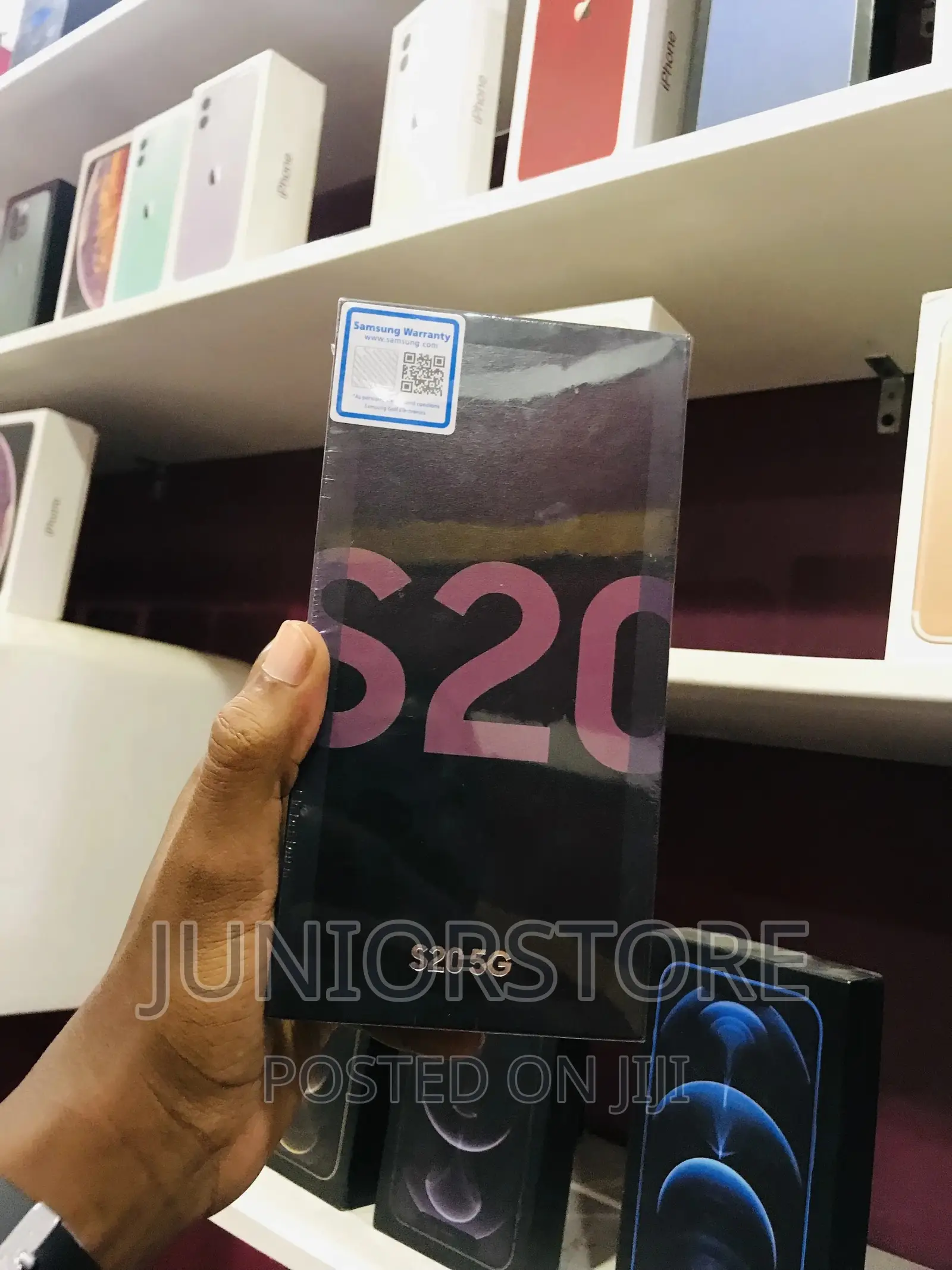 New Samsung Galaxy S20 128 GB Black
