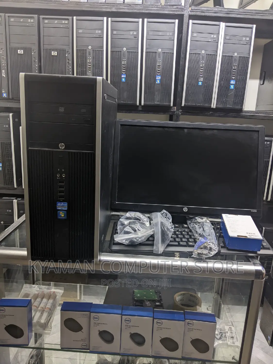 Desktop Computer HP 4GB Intel Core I5 HDD+SSD 500GB