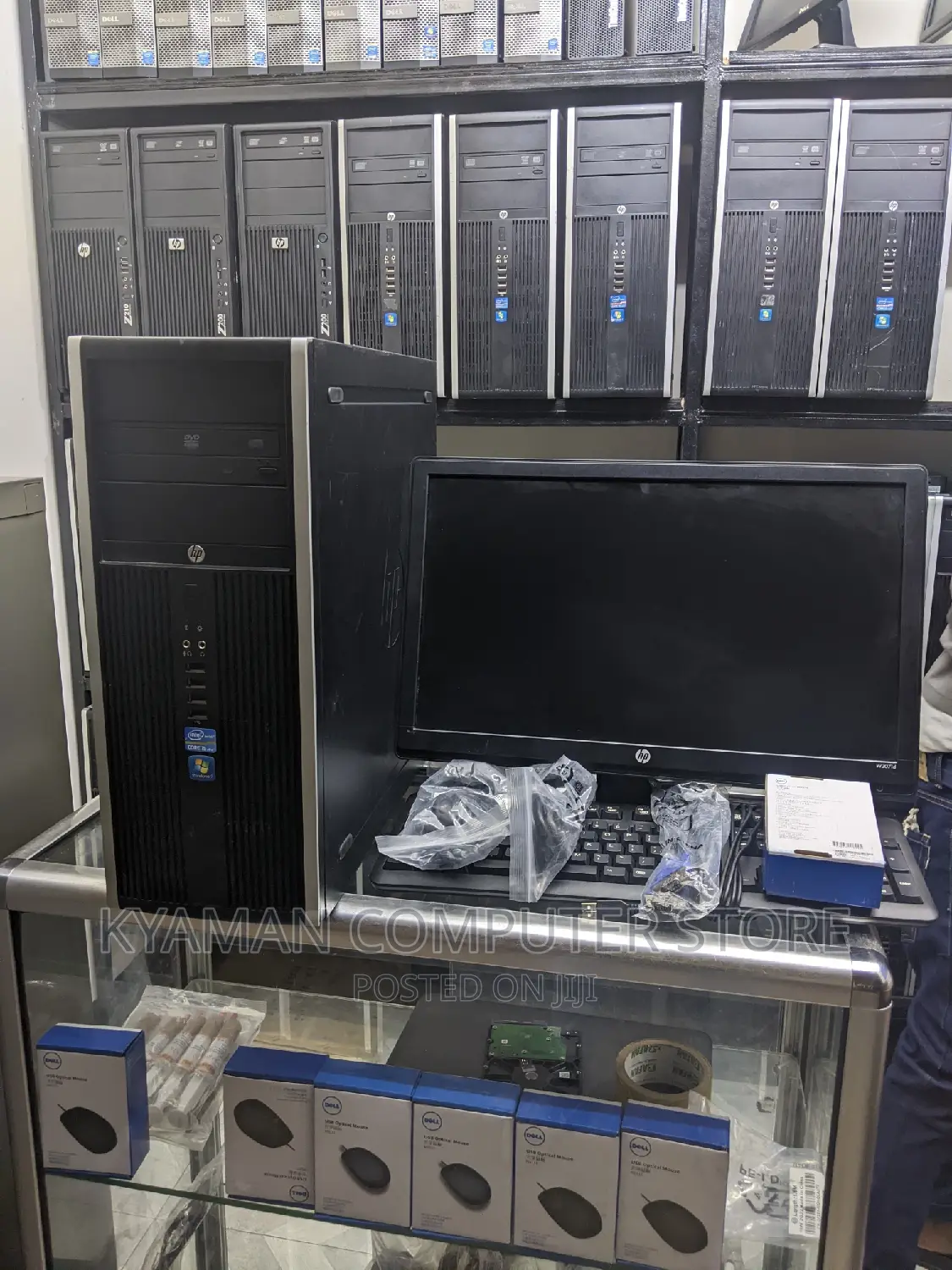 Desktop Computer HP 4GB Intel Core I5 HDD+SSD 500GB