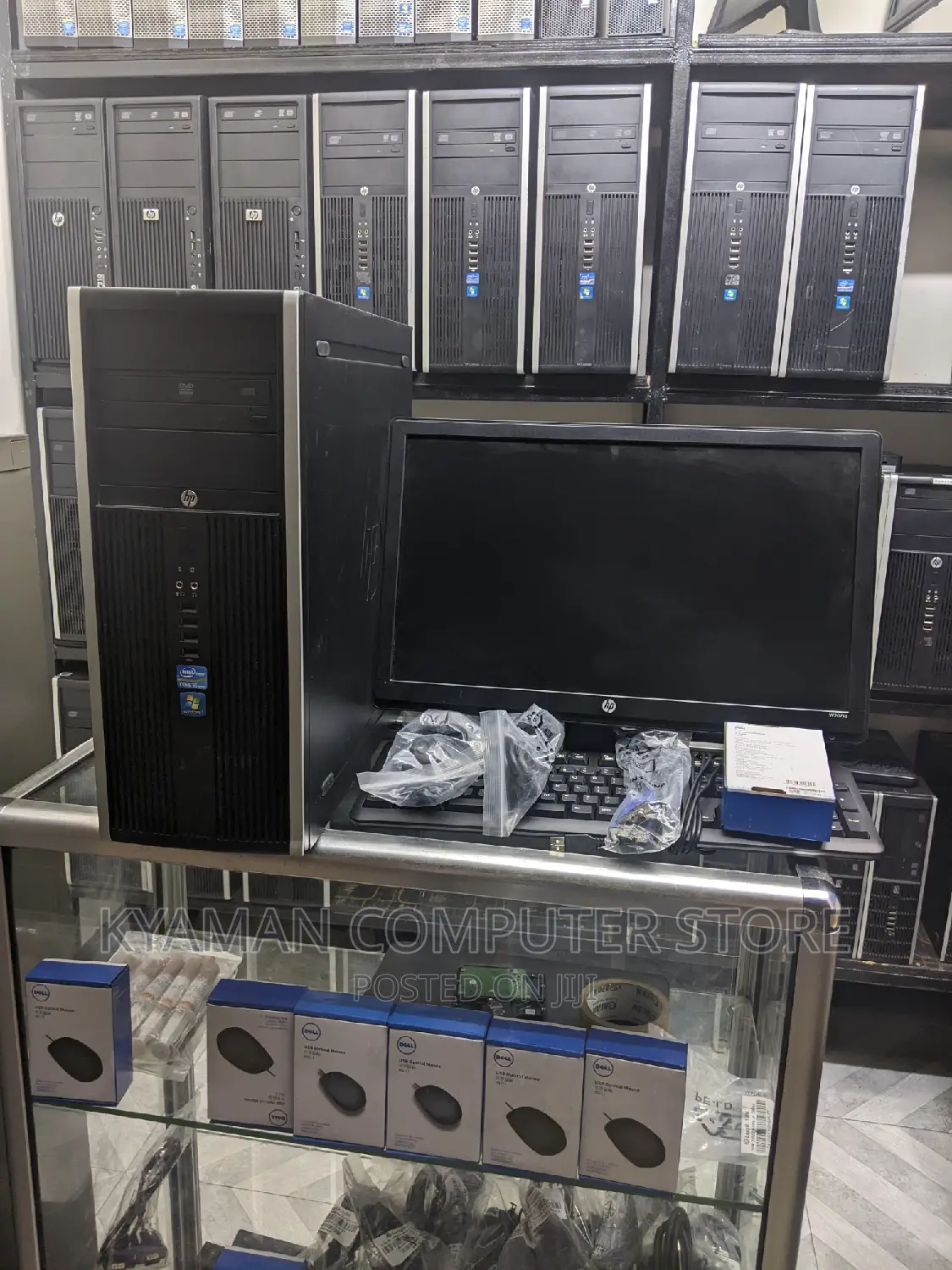 Desktop Computer HP 4GB Intel Core I5 HDD+SSD 500GB
