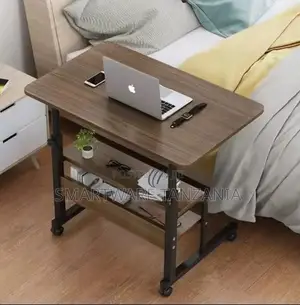 Mobile Bed Table With Wheels, Laptop Desk With Wheels