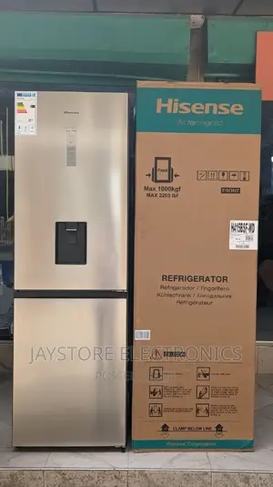 Hisense Fridge H 415bsf-Wd 300L
No Frost