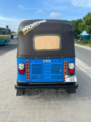 TVS King Deluxe Plus iTouch Start 2023 Blue