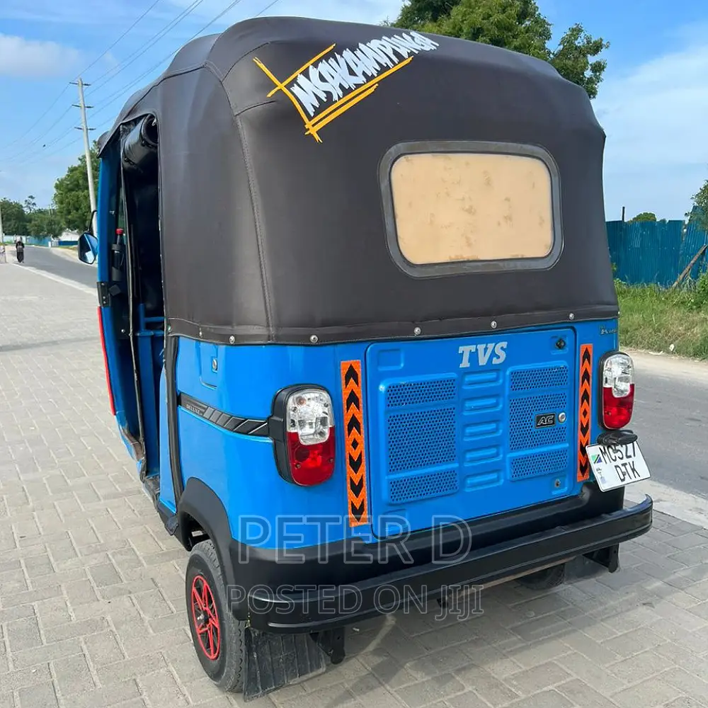 TVS King Deluxe Plus iTouch Start 2023 Blue