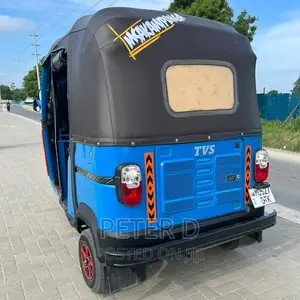 TVS King Deluxe Plus iTouch Start 2023 Blue