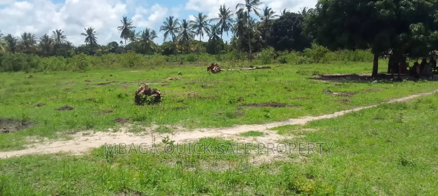 Beach Plot for Sale at Kigamboni