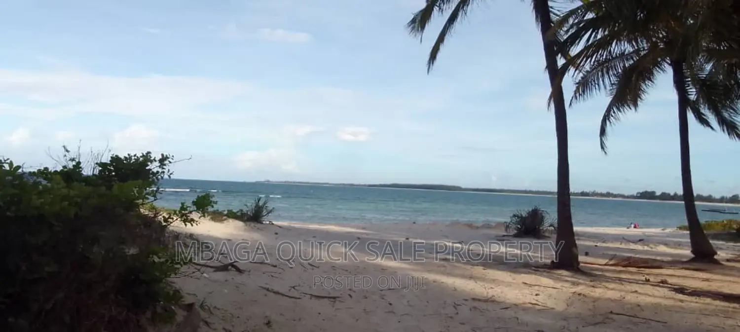 Beach Plot With 6 Acres at Kigambonj