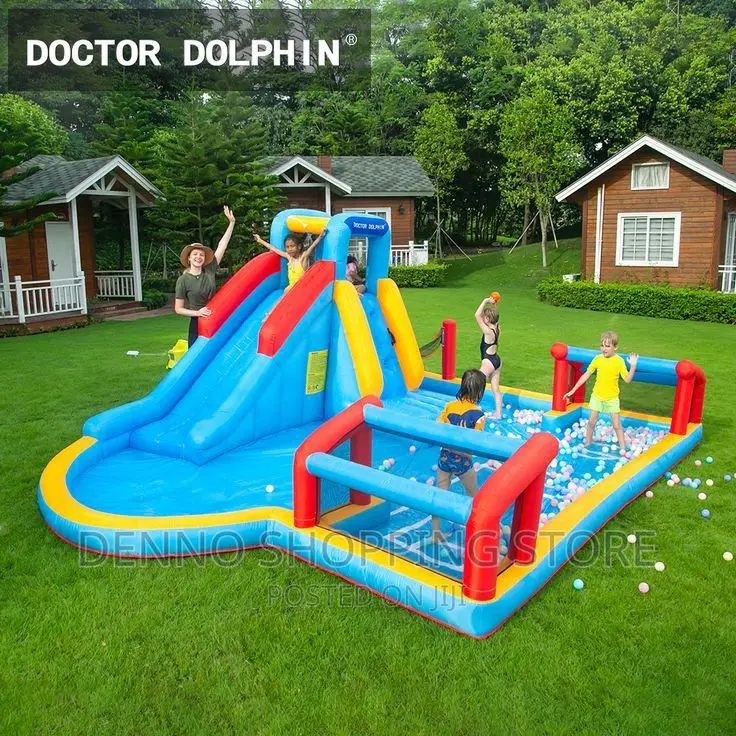 Doctor Dolphin Bouncers With Pump