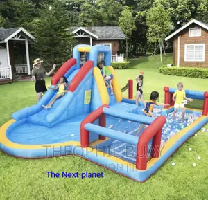 Jumping Castle for Kids With Its Pump