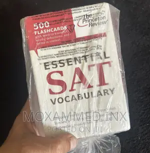 500 Essential SAT Vocabulary Flash Cards by Princeton