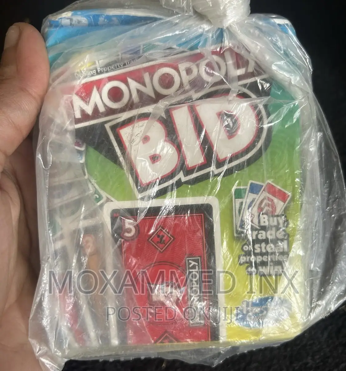 Hasbro Gaming Monopoly Bid Game