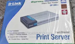 D Link Fast Ethernet Printer Server
