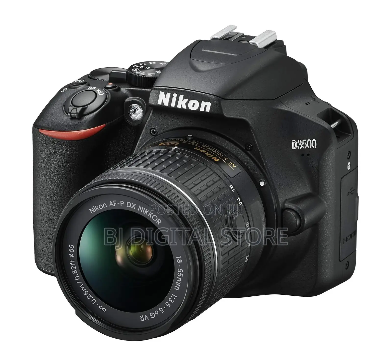Nikon D5500 DSLR Camera With AF-P 18-55mm Lens
