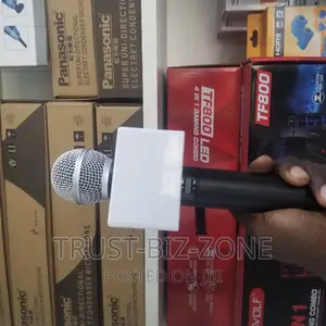 Wireless Microphone With Logo