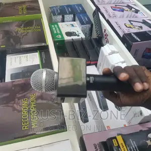 Wireless Microphone With Logo Box